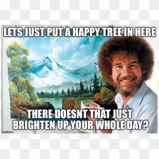 Geeky Talk's Weekly Hype - Bob Ross Joy Of Painting, HD Png Download