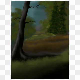 Autumn Bob Ross Ipad Painting Ipad Procreate Landscape - Visual Arts, HD Png Download