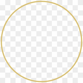 Gold-circle - Circle, HD Png Download