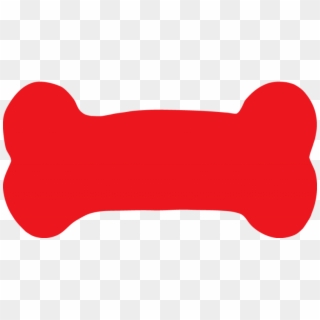 Red Dog Bone Clipart Png Free, Transparent Png