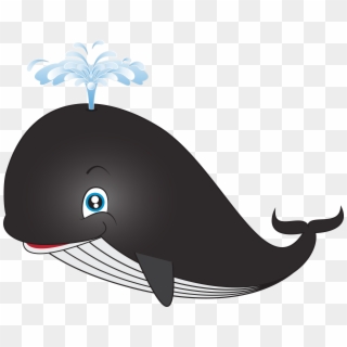 Vector Library Stock Cartoon Png Clip Art Image Daycare - Cartoon Picture Of Whale, Transparent Png