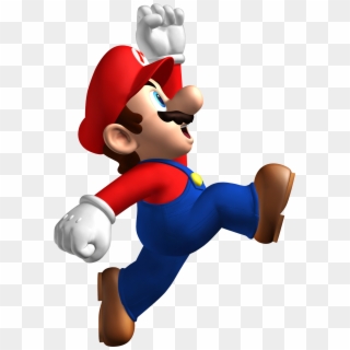 New Super Mario Bros - Super Mario Hitting Block, HD Png Download