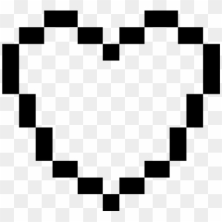 Pixel Heart Icon - Acid2 Fail, HD Png Download