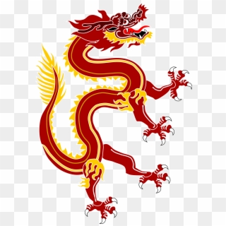 Dragon Chinese Png - Chinese Red Dragon Png, Transparent Png