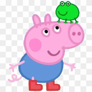 Peppa Pig In Muddy Puddle Transparent Png Image - Peppa Pig George Png, Png Download