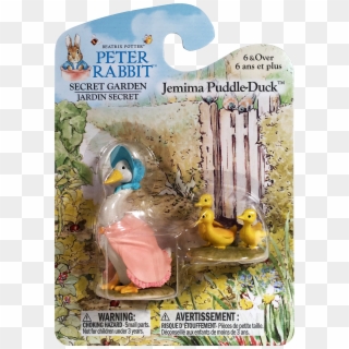 Peter Rabbit Secret Garden Small Figurine Jemima Puddle - Peter Rabbit Secret Garden, HD Png Download