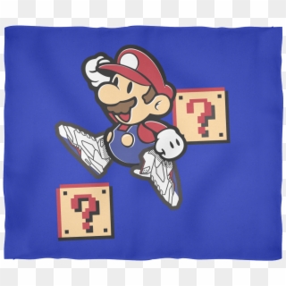 Air Mario Fleece Blanket - Super Mario, HD Png Download