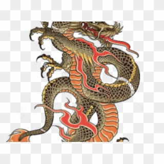 Chinese Dragon Tattoo Png, Transparent Png
