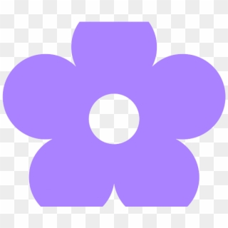 Purple Flowers Clipart - Blue Flower Clipart Png, Transparent Png