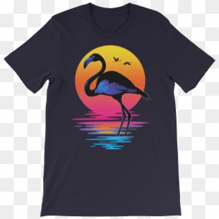 Flamingo Limited Edition Graphic Tee Akade Wear - Neon Flamingo Wallpaper Hd, HD Png Download