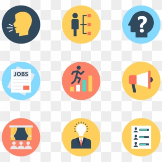 Human Resources Icons Png, Transparent Png