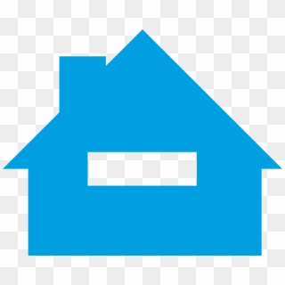 House, Icon - Icon Rumah Biru, HD Png Download