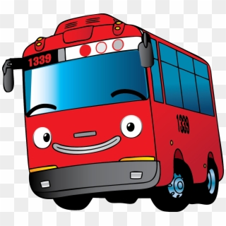 Tayo Bus Vehicle Mode Motor Of Transport Clipart - Tayo The Little Bus Png, Transparent Png