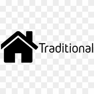 Traditional Home Icon, HD Png Download