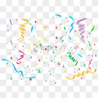 Free Png Gold Confetti Png Png Image With Transparent - Transparent Background Birthday Cake Png, Png Download