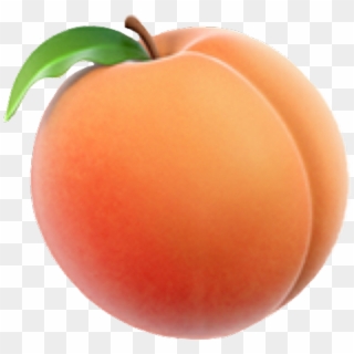 Peach Emoji Transparent Background - Transparent Peach Emoji Png, Png Download