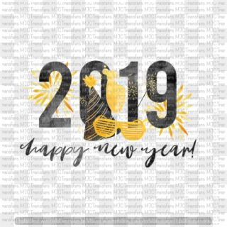 2019happy New Year Png, Transparent Png