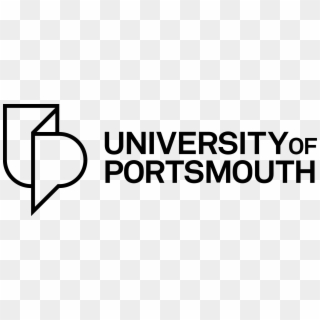 Download Black Line Linear Logo Png - University Of Portsmouth Logo Small, Transparent Png