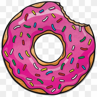 Pink Donut, HD Png Download