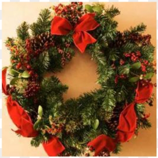 Wrap Ribbon On Wreaths, HD Png Download