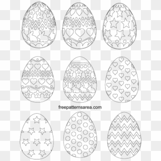 Egg Shape Png - Laser Cut Uova Di Pasqua, Transparent Png