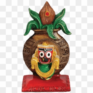 Ecraftodisha Marble Jagannath Idol Kalash Design - Figurine, HD Png Download