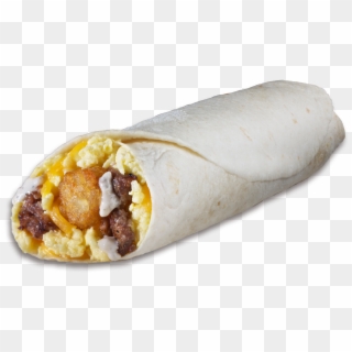 Breakfast Taco Png - Breakfast Burrito Wrap Png, Transparent Png