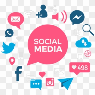 Social Media Png Background Image - Transparent Social Media Marketing Logo, Png Download