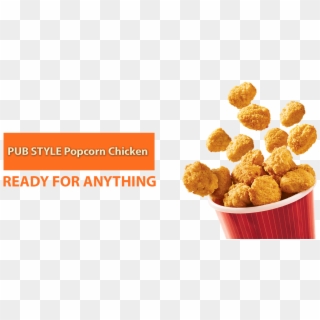 Popcorn Chicken Ready For Anything - Chicken Popcorn Png, Transparent Png