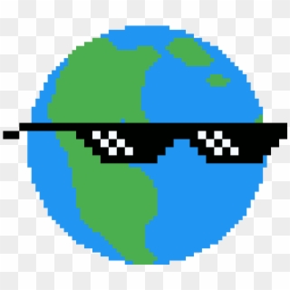 Pixilart Earth Anonymous Png Mlg Earth - Windows 7 Busy Cursor Gif, Transparent Png