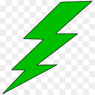 Lightning Bolt Green Lighting Bolt Clip Art At Vector - Lightning Bolt Clipart Png, Transparent Png