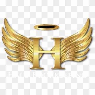Halo Bookkeeping Logo Complete - Emblem, HD Png Download