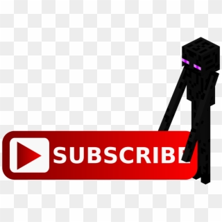 Custom Minecraft Subscribe Button Used For Overlay - Subscribe Button For Youtube Channel, HD Png Download