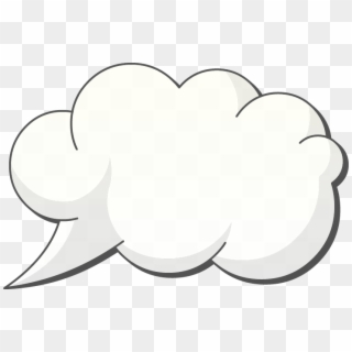 Thought-bubble - - Transparent Clouds Vector Png, Png Download