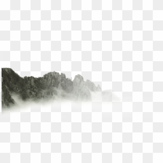 Clipart Free Download Fog Vector Mountain, HD Png Download