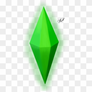 Sims 4 Diamond Png - Triangle, Transparent Png