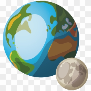 Cartoon Earth Png - Cartoon Planets Png, Transparent Png