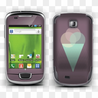 Purple Ice Cream Skin Galaxy Mini - Samsung Galaxy Mini S5570, HD Png Download