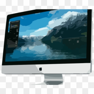 Display Clipart Mac Computer Screen - 2007 Mac Desktop Computer, HD Png Download