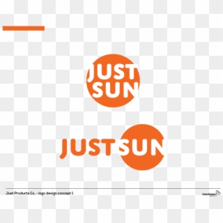 Just Sun Logo Concept - Circle, HD Png Download