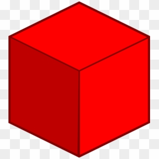 Cube Clipart Large - Clip Art Red Cube, HD Png Download