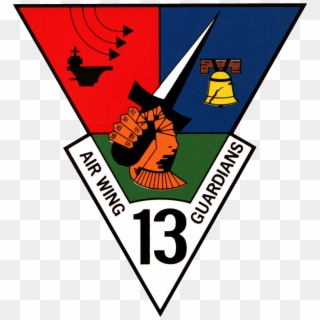 Carrier Air Wing 13 Patch 1980s - Carrier Air Wing 13, HD Png Download