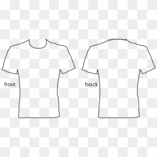 T Shirt Outline Png - Tshirt Design, Transparent Png