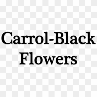 Carroll-black Flowers - University Of Alcalá, HD Png Download