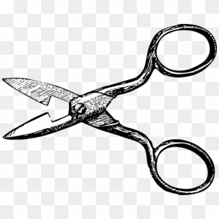 Free Download - Scissors Drawing Transparent, HD Png Download