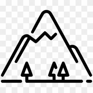 Mountain Png Icon - Mountain Svg, Transparent Png