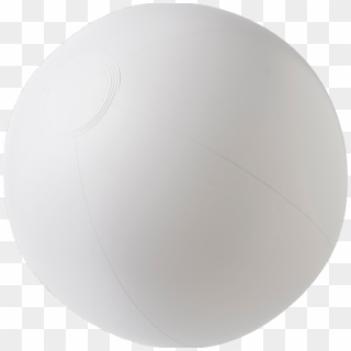 White Inflatable Beach Ball, HD Png Download