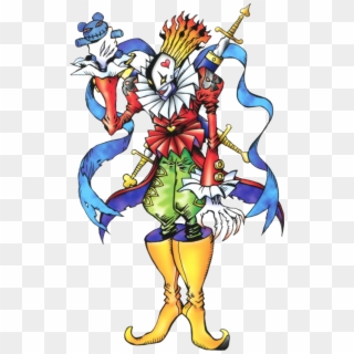 Scary Clowns Seem Like They're More Popular Than Ever - Digimon Piedmon, HD Png Download