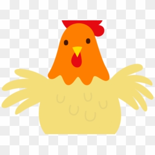 Chick Clipart Farm Chicken - Cute Chicken Clipart Png, Transparent Png