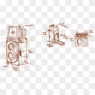 Tec Drawing Camera - Technical Drawing Twin Lens, HD Png Download